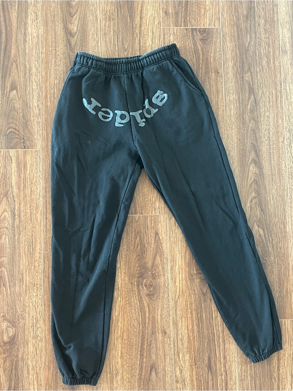 Black “SPIDER” sweat pants